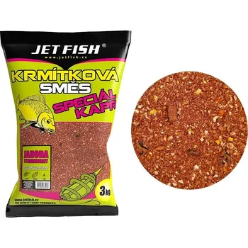 Boilies Jet Fish Krmítková Směs Speciál Kapr 3kg Příchuť: Jahoda