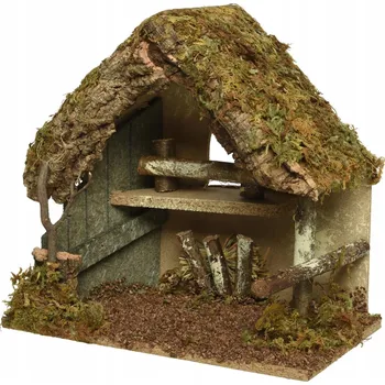 Vánoční dekorace Přírodní vánoční betlém