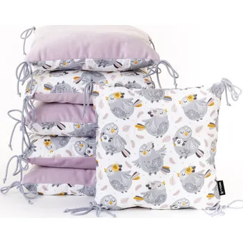 Polštář T-TOMI Polštářkový mantinel Owl princess, 6ks