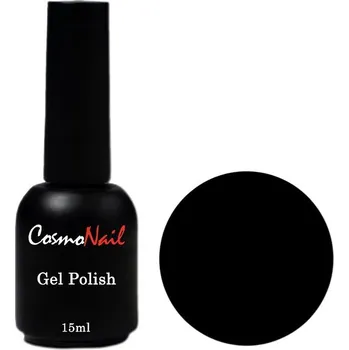 Lak na nehty Cosmonail gel polish Pure black, 8 ml