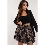 ItModa Sukně černá se vzorem Velikost: UNI