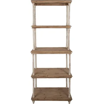 regál Clayre & Eef - Dřevěný regál 5H0679