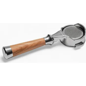 Příslušenství pro přípravu kávy Italská páka na portafilter bez dna Olivové dřevo 54mm