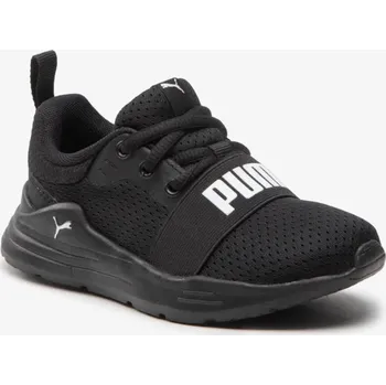 Dětský spotřebič Dětské boty PUMA Wired Jr. Textile Running Black 28