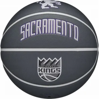 Basketbalový míč Wilson NBA Team City Collector Sacramento Kings Ball WZ4016426ID šedá 7