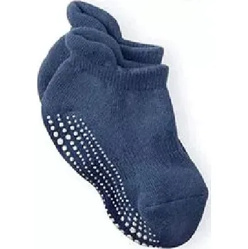 Protiskluzové ponožky - MODRÉ (0-3 m) (Značka: LAACTIVE)