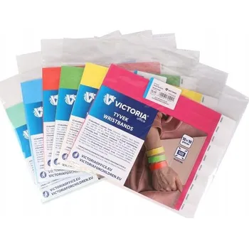 Náramek Identifikační náramky, 3/4", světle modrá, tyvek VICTORIA