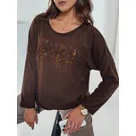 Dámská halenka oversize PERFSTYLE RY2665 Barva: Světle Hnědá, Velikost: ONE SIZE