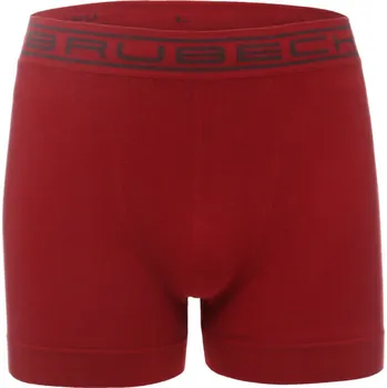 Pánské termo spodní prádlo Brubeck Classic Cotton pánské boxerky Barva: červená, Velikost: XL