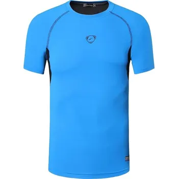 Pánské sportovní tričko Modrá - černá L