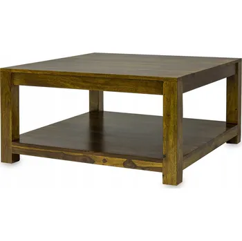 Konferenční stolek Stolek Art-Pol Nábytek Indie obdélníkový 89 x 86 x 46 cm odstíny hnědé