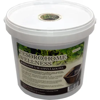 Tesoro Home Wellness rašelinová / slatinná koupel 2 litry s vůní eukalyptu, máty a jehličí