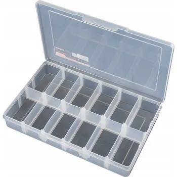 Úložný box Multifunkční Krabička Organizér na drobnosti TACTIX 31x20x5 cm 12 přihrádek