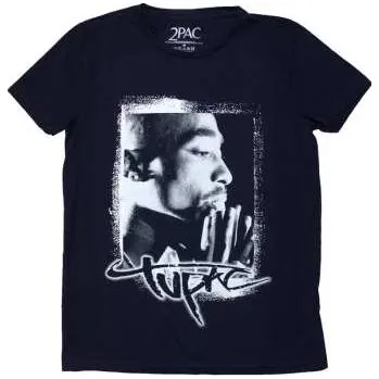 Pánské tričko Tupac: Tupac Ladies T-shirt: Spray Photo (x-large) XL