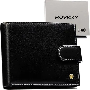 Peněženka Klasická karetní peněženka se zapínáním Barva: Černá