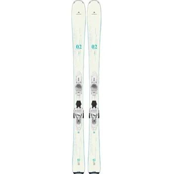 Sjezdové lyže Dynastar E LITE 2 XPRESS XPRESS W 10 GW B83 WHT/SPARKLE sjezdové lyže s vázáním