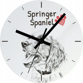 Hodiny Nástěnné hodiny Art-Dog bílé 20 cm