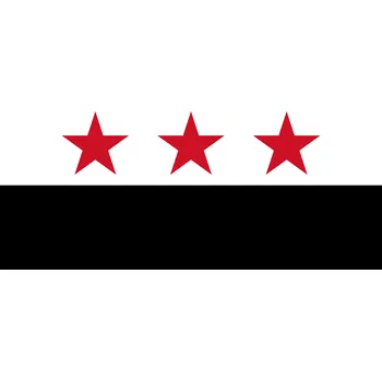 Vlajka Státní vlajka Sýrie tištěná venkovní Alerion