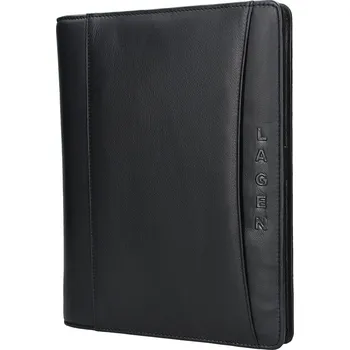 Aktovka na dokumenty Lagen 7072 celokožená spisovka černá