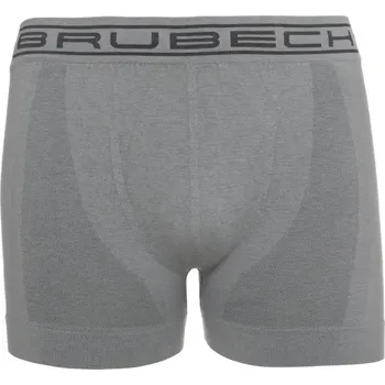 Pánské termo spodní prádlo Brubeck Classic Cotton pánské boxerky Barva: Šedá, Velikost: XXL