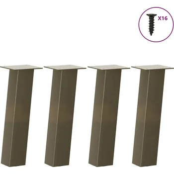 Konferenční stolek vidaXL Nohy konferenčního stolku 4 ks ocel 30 cm ocel [4012496] Barva: Přírodní