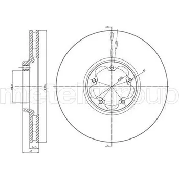 Brzdový kotouč Brzdový kotouč CIFAM (800-702)