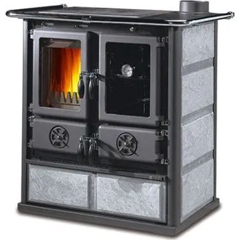 Sporák na tuhá paliva La Nordica Rosetta PETRA - přírodní kámen