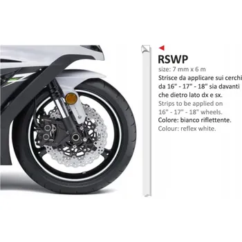 Samolepicí dekorace na vozidlo POTISK samolepka na ráfky 6 m x 7 mm černá