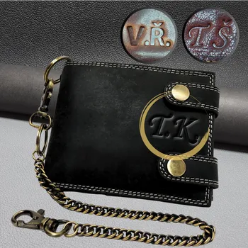 Peněženka eshoppoint Peněženka s monogramem černá