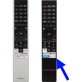 Hisense 55U7KQ náhradní dálkový ovladač