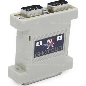 Herní ovladač SINTECH© Premium 4 Joystick Adapter pro ATARI ST / STe / Falcon se dvěma přídavnými konektory DB9