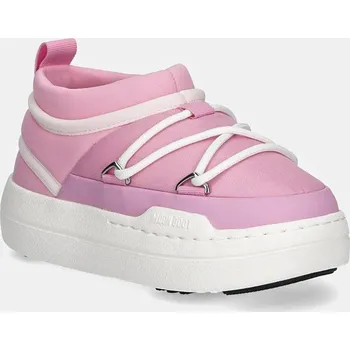 Dívčí sněhule Dětské sněhule Moon Boot JR PARK ICON růžová barva, 80D3440050 80D3440050.G.27.34 30X, EUR 31