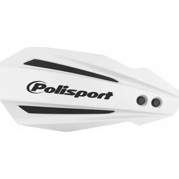 Motodoplněk Chrániče páček POLISPORT MX BULLIT s montážní sadou White 8308500007