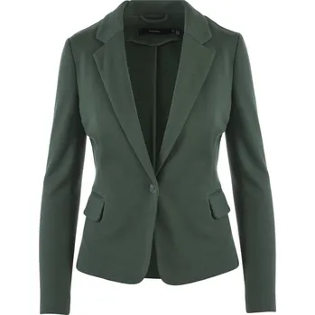 Dámské sako DÁMSKÝ SPORTOVNÍ BLEJZR ZELENÝ Vero Moda