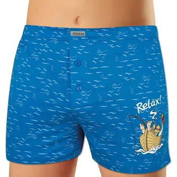 Trenýrky Andrie PS 5826 Rybář modré L