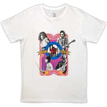 Pánské tričko The Who: The Who Unisex T-shirt: In Concert Target Logo (medium) M
