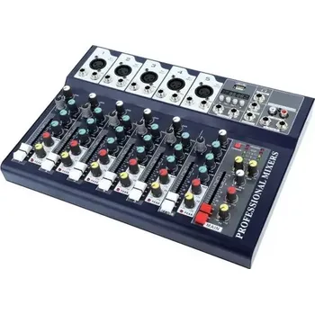 Mixážní pult Mix, 7 kanálů Fzone F7-USB 7 Channel Mixer