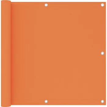 Markýza Balkónová zástěna oranžová 90 x 500 cm oxfordská látka IM_135050