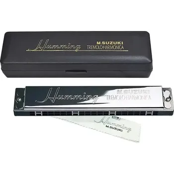 Foukací harmonika Harmonika tremolo Suzuki SU-21 HM A Humming