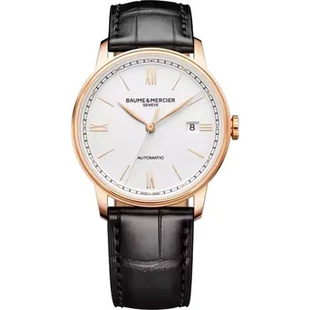 Hodinky Baume & Mercier - M0A10597 - AUTOMATIC WATCH, 18K PINK GOLD TITANIUM - 39 MM