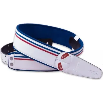 Kytarový popruh Řemen kytarový RightOn Race-60 White