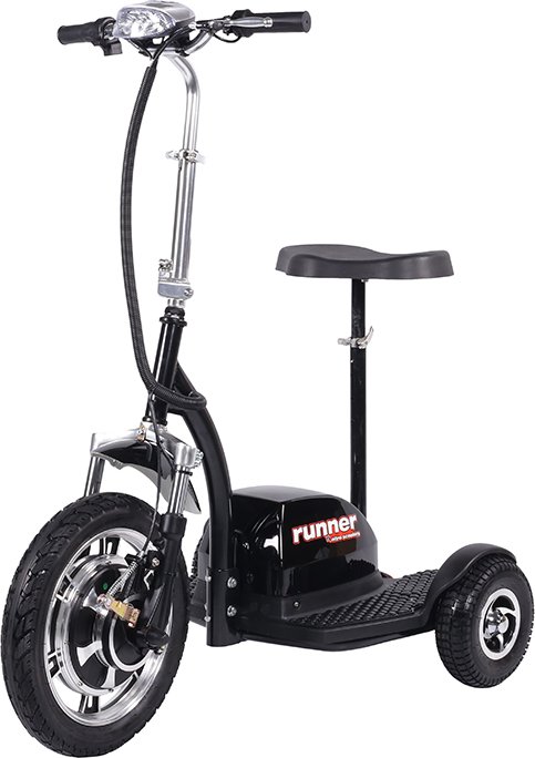 Elektrická tříkolka Nitro scooters Runner 500 Plus 25 km/h sedlo