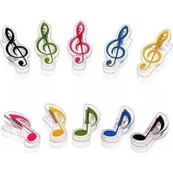 Klip na noty Pecka PPT-C001 červený