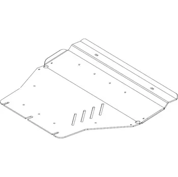 Tuning Kryt Motorový prostor a skříň převodovky - ocel - Volkswagen T6 (2015 -)