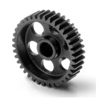 RC model auta HUDY ALU ULTRA-LIGHT PINION GEAR - HARD COATED - 38T / 64 - expresní doprava
