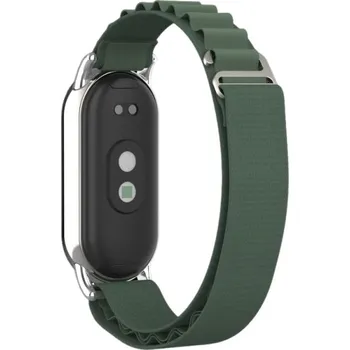 Příslušenství k fitness náramku Xiaomi Alpský tah - náhradní náramek pro Mi Smart Band 8/9/10 Barva: Army Green MBSCZ-8ALP02