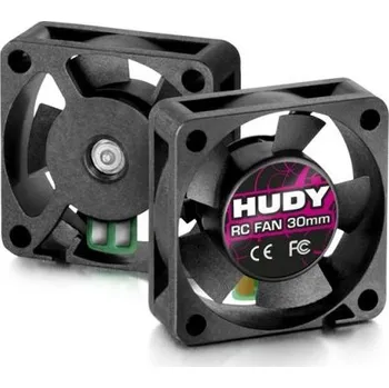RC model auta HUDY BRUSHLESS RC FAN 30MM - WITH EXTERNAL SOLDERING TABS - expresní doprava