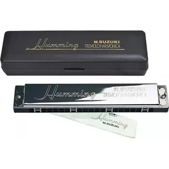 Foukací harmonika Harmonika tremolo Suzuki SU-21 HM D moll Humming