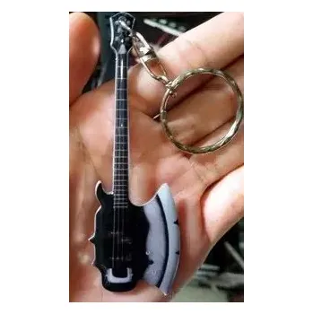Přívěšek na klíče Music Legends PPT-PK030 Gene Simmons Kiss Custom Axe Bass