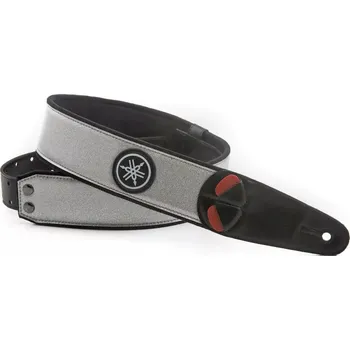 Kytarový popruh Řemen kytarový Yamaha RightOn! Stardust Sparkle Silver Yamaha